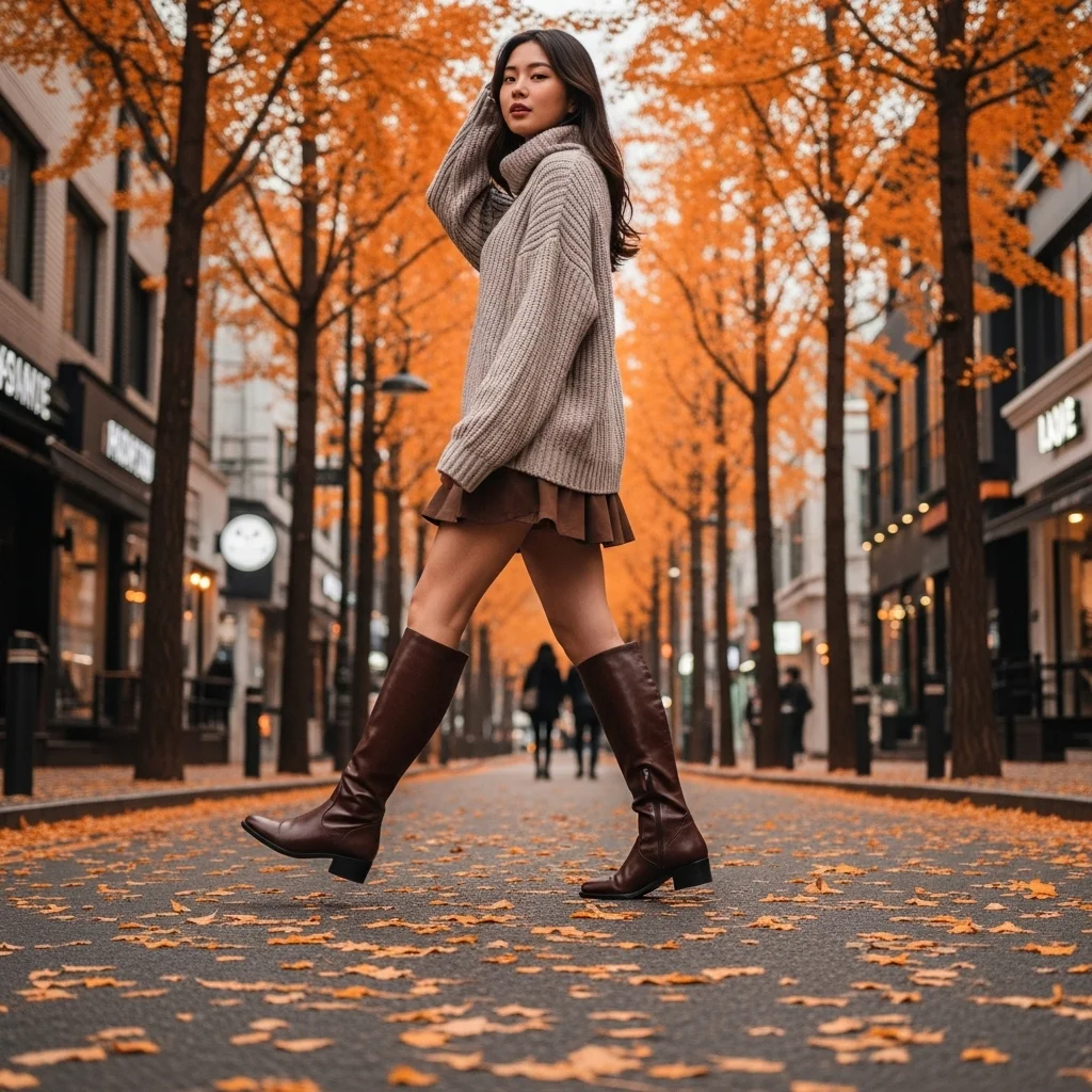Catching korean dramas autumn fashion vibes h2 6