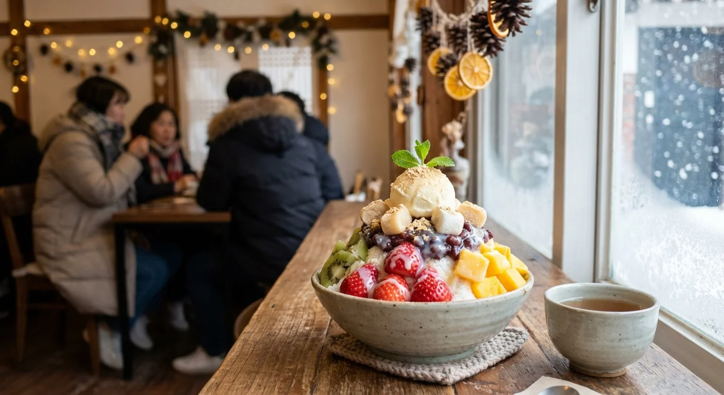 Discovering winter wonders the best korean patbing