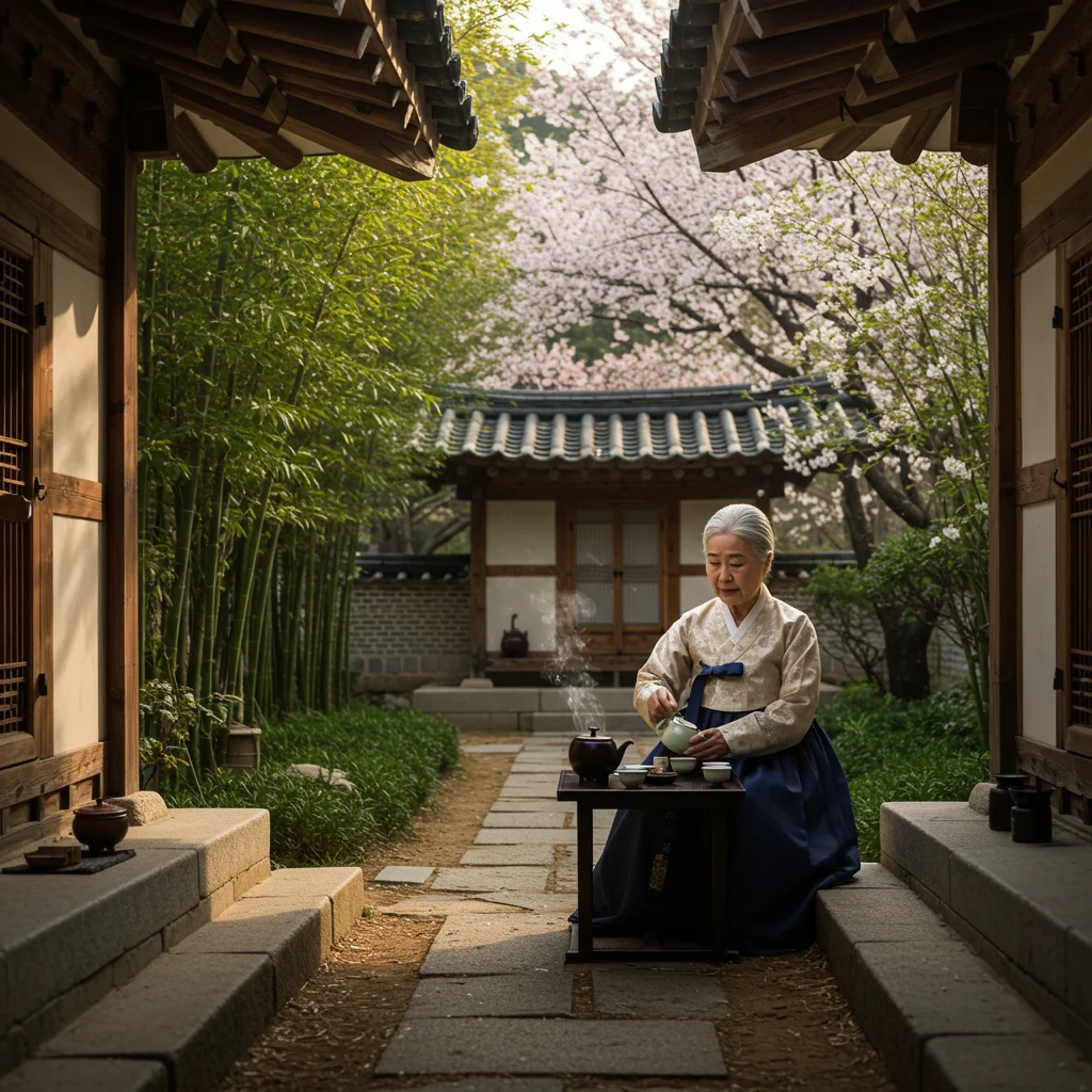 Experiencing dado in a hanok a peaceful retreat in h2 2