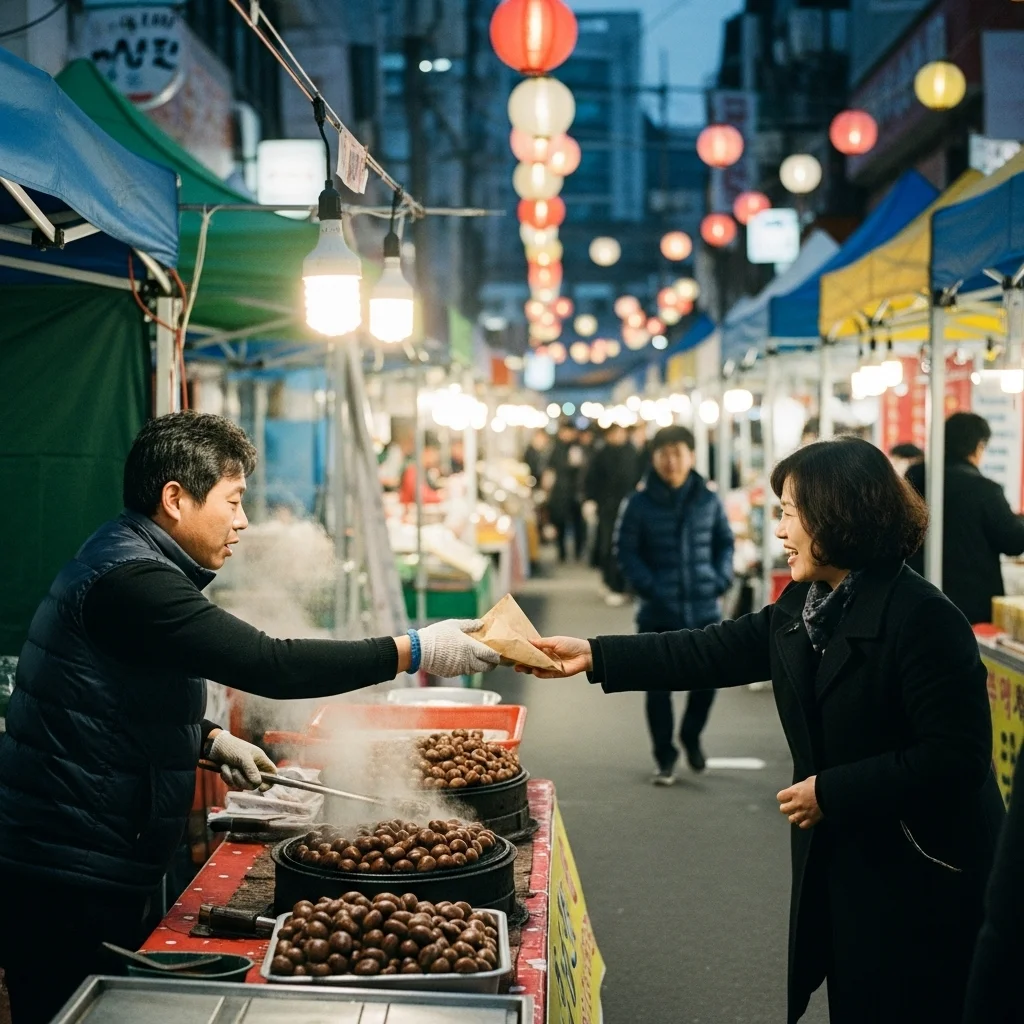 Exploring seouls night markets autumn snacks galor h2 2