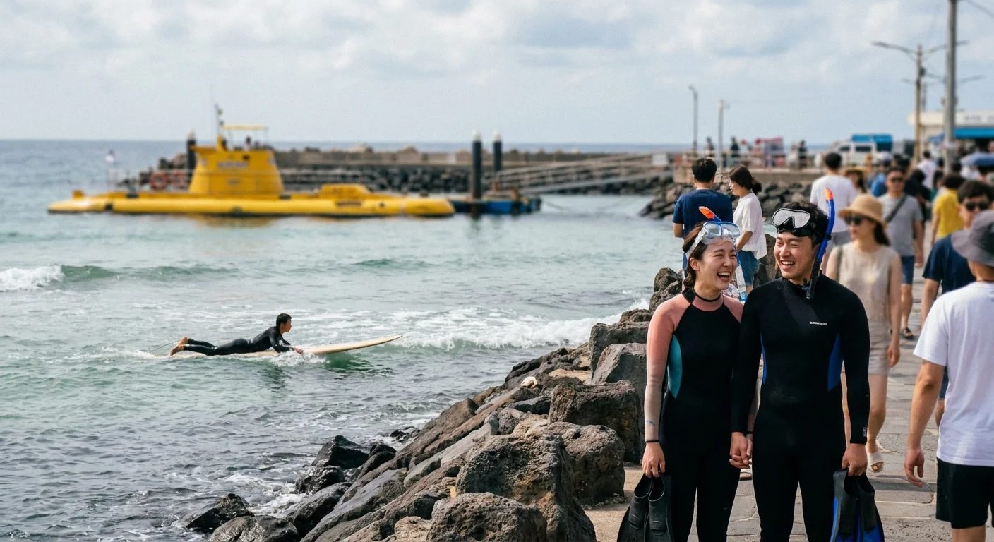 Top 10 Jeju Activities (Snorkeling, Surfing, Submarine) at a Glance