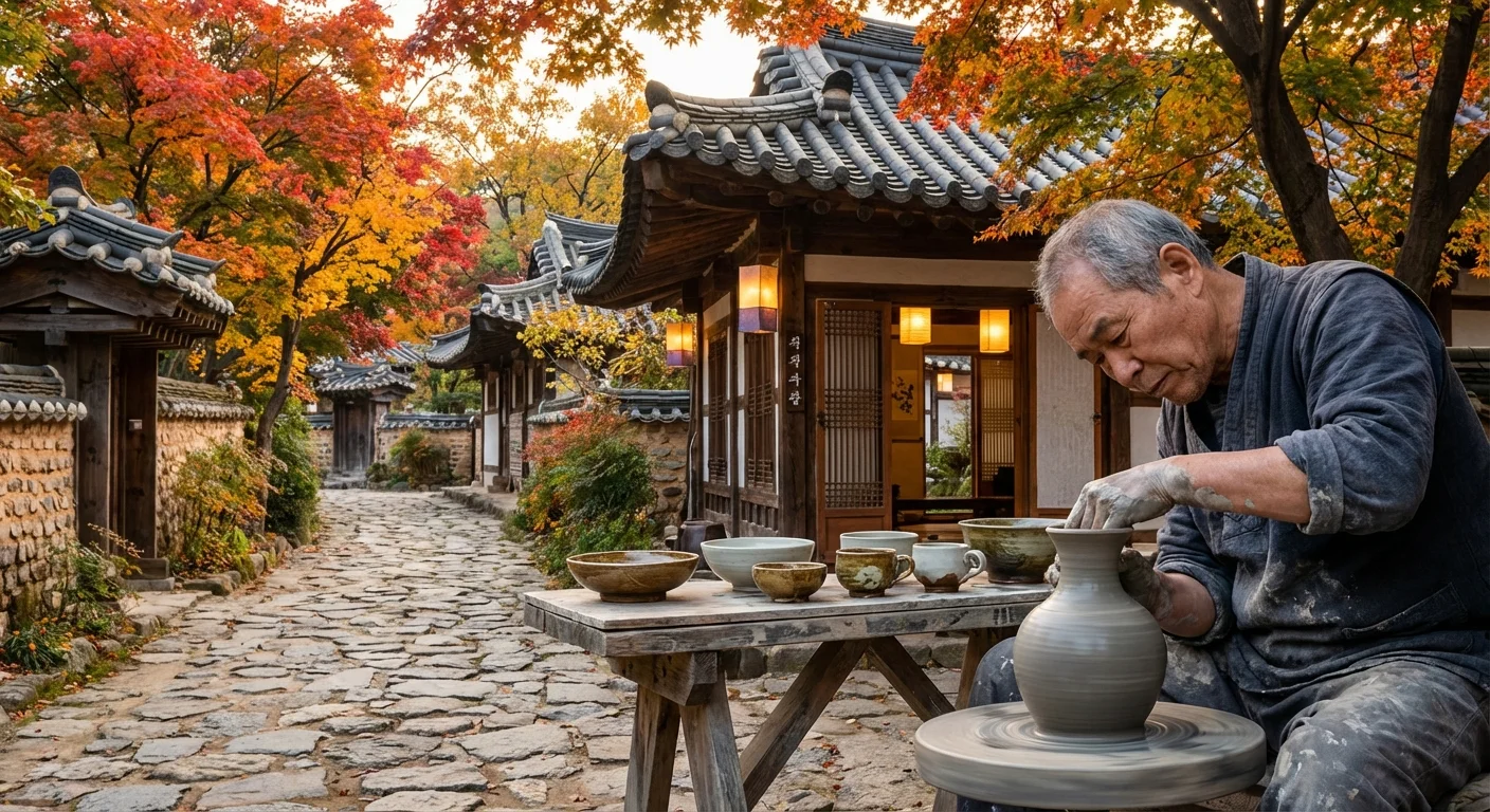 Experience the Charm of Jeonju Hanok Village: Traditional Crafts and Cozy Stays