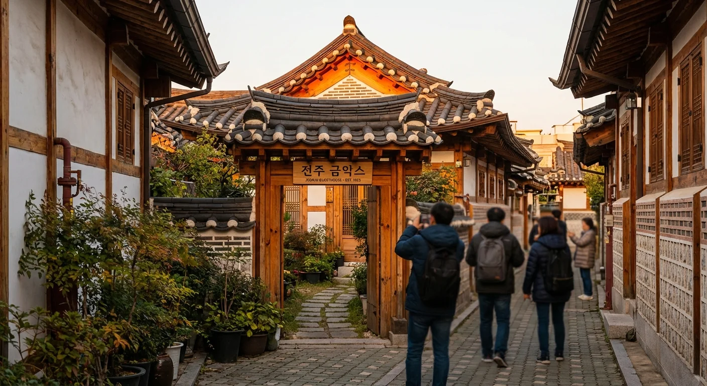 Accommodation Options Around Jeonju Hanok Village