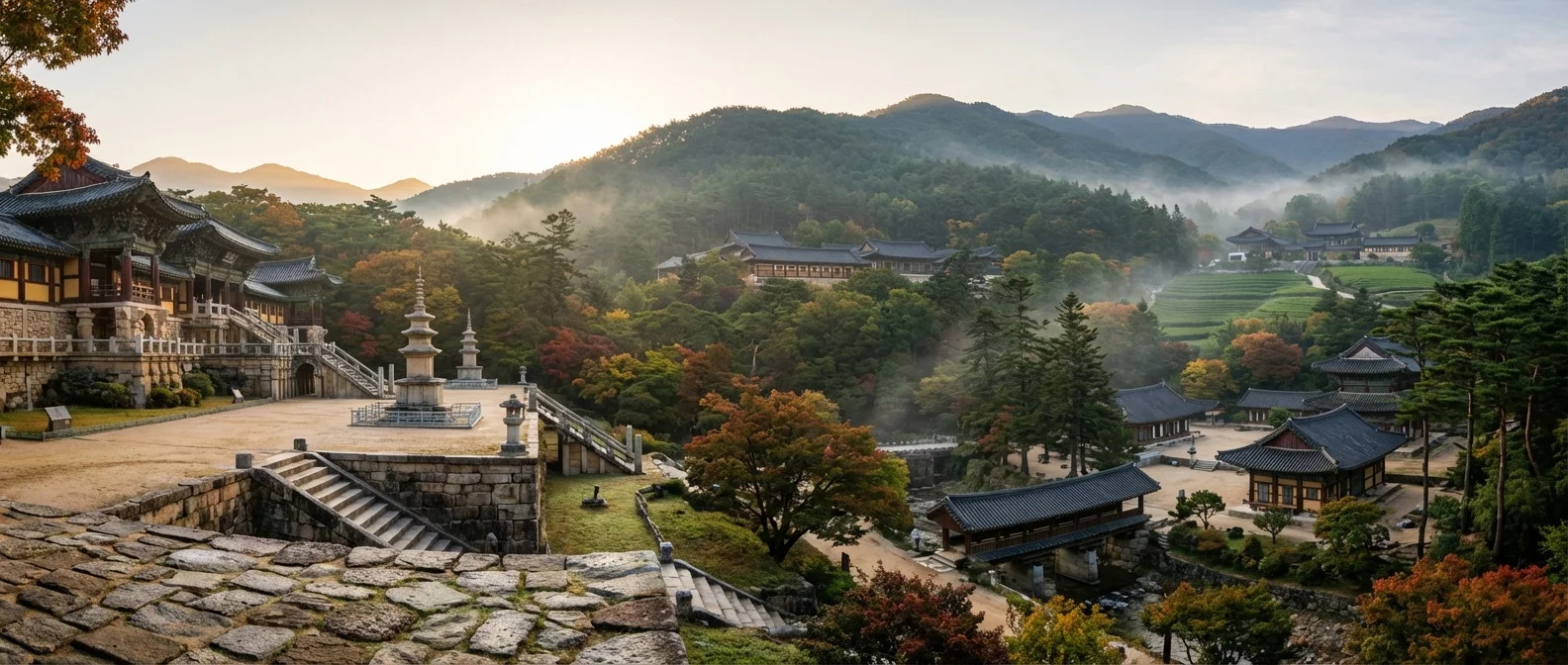 Four Must-Visit Temples: Bulguksa, Haeinsa, Songgwangsa, Daeheungsa