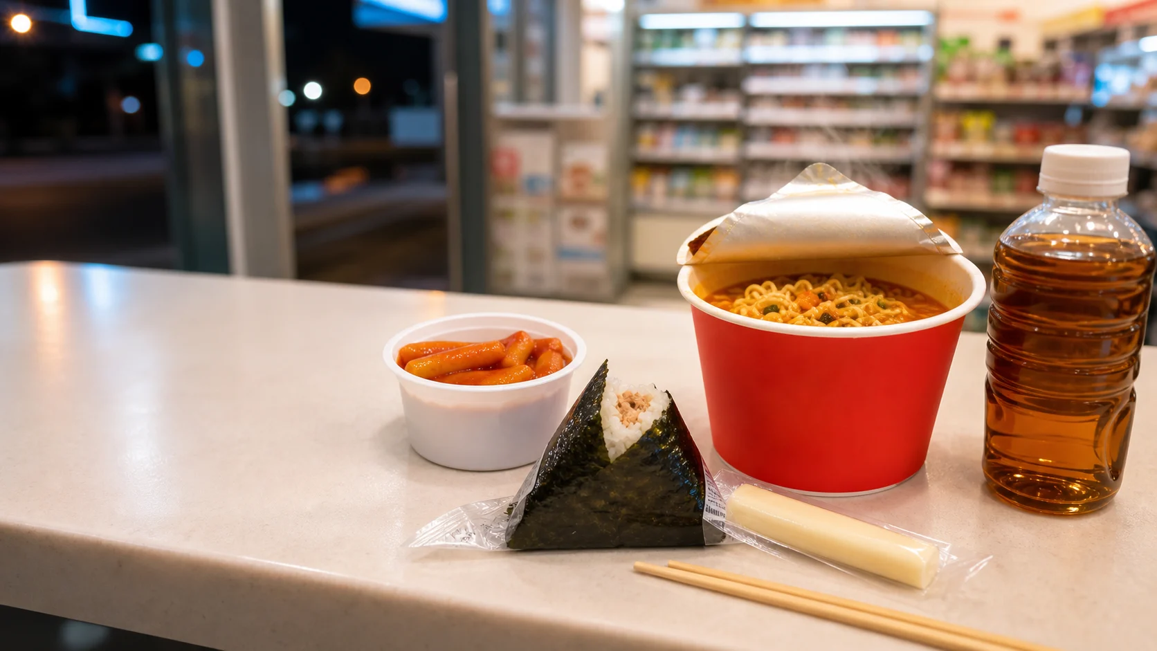 Korean Convenience Store Food Combos 2026: Cup Ramen, Samgak Gimbap & String Cheese Ideas
