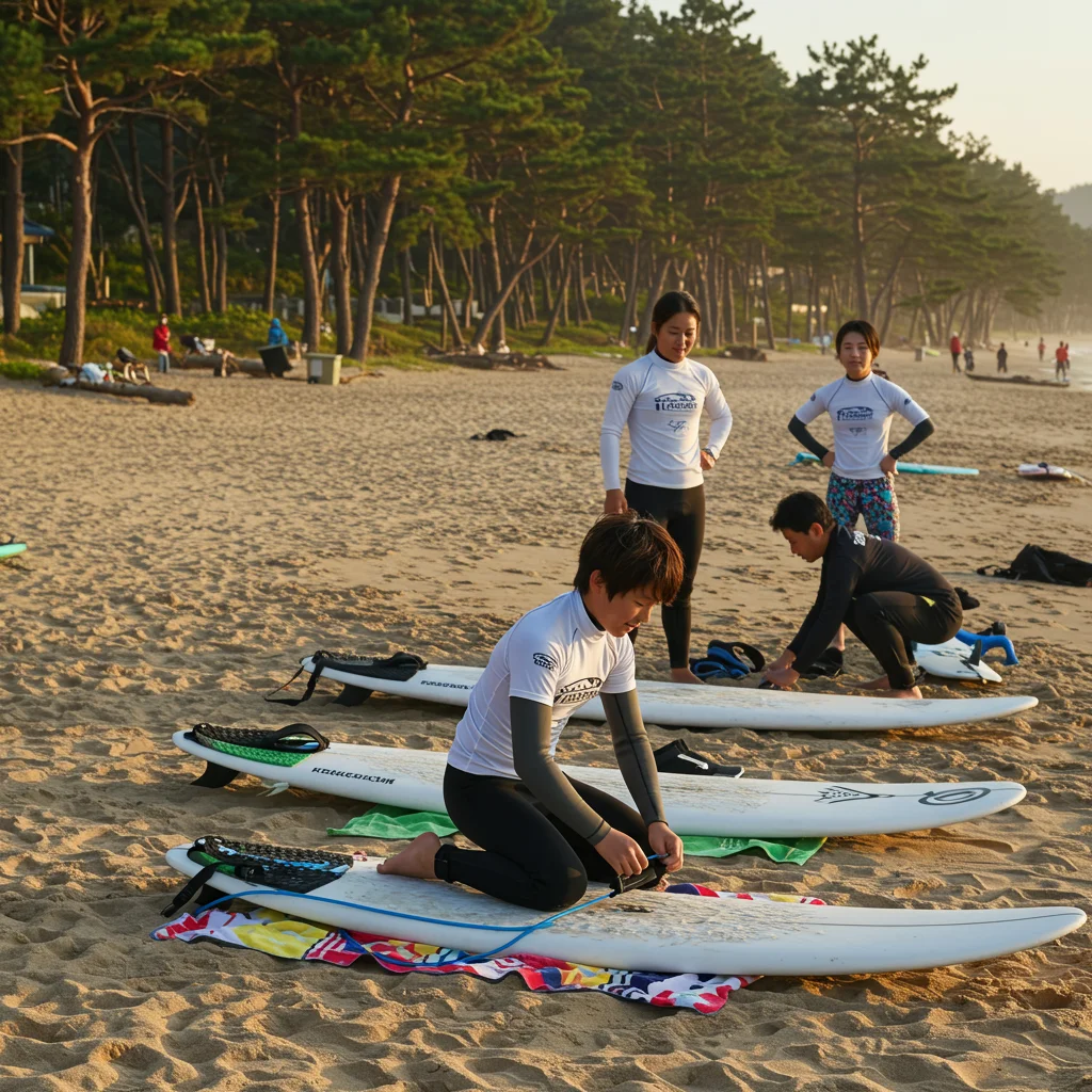 My first ride on the korean waves a surfing advent h2 2
