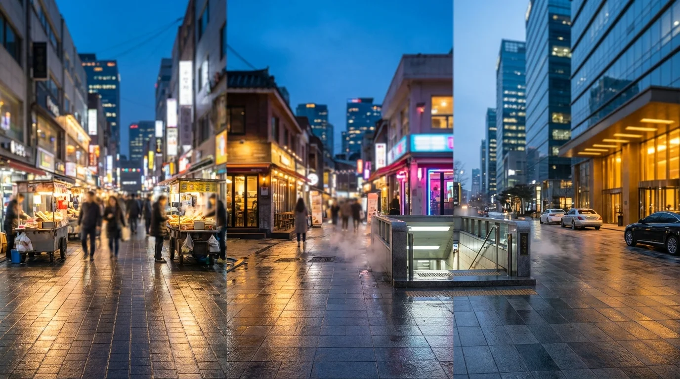 Seoul hotel neighborhood comparison guide