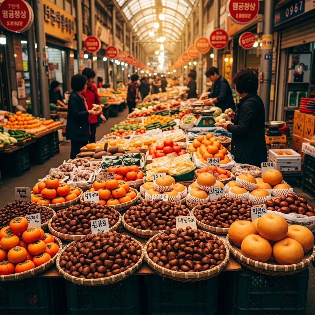 Shopping at korean traditional markets autumns sea h2 1