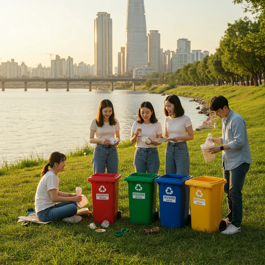The unspoken rules of a han river picnic navigatin
